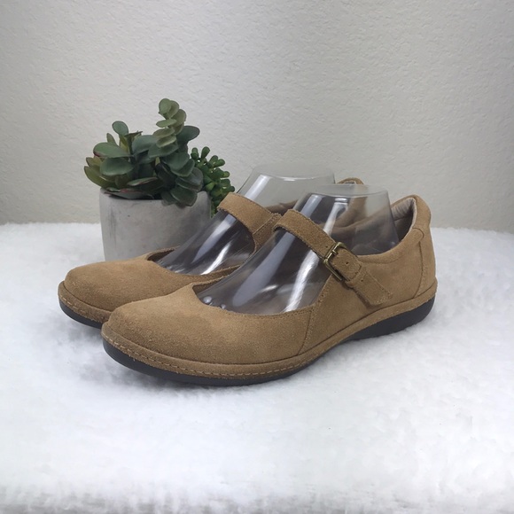 Lands’End Suede MaryJanes Sz 10 - Picture 2 of 8